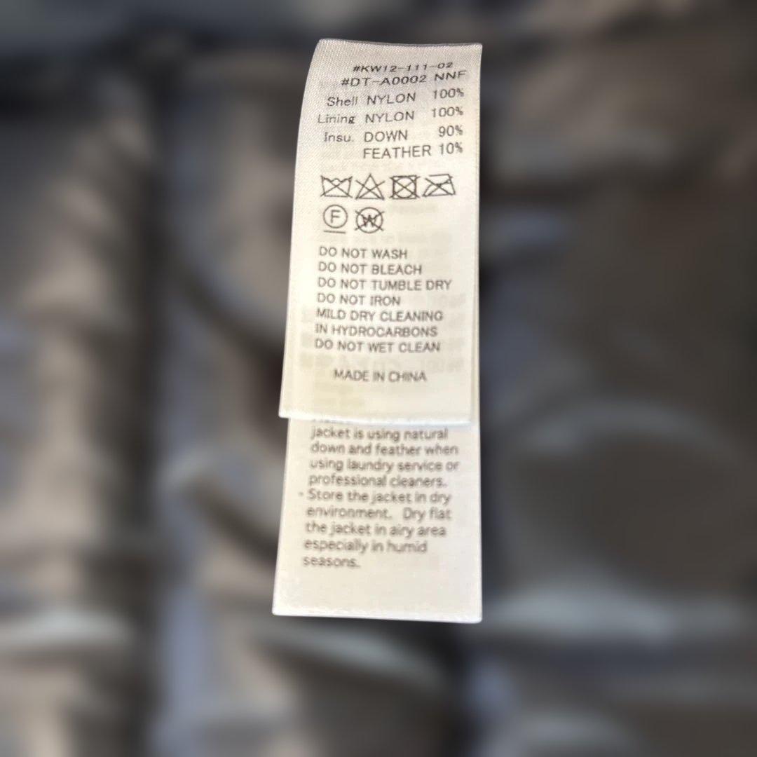 DANTON チャコールグレーダウンベスト