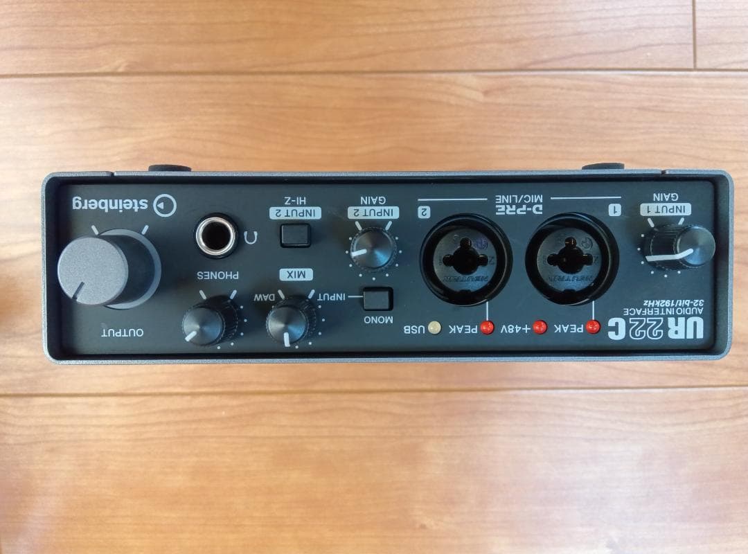 Steinberg UR22C & Roland RH-5 セット【動作確認済】