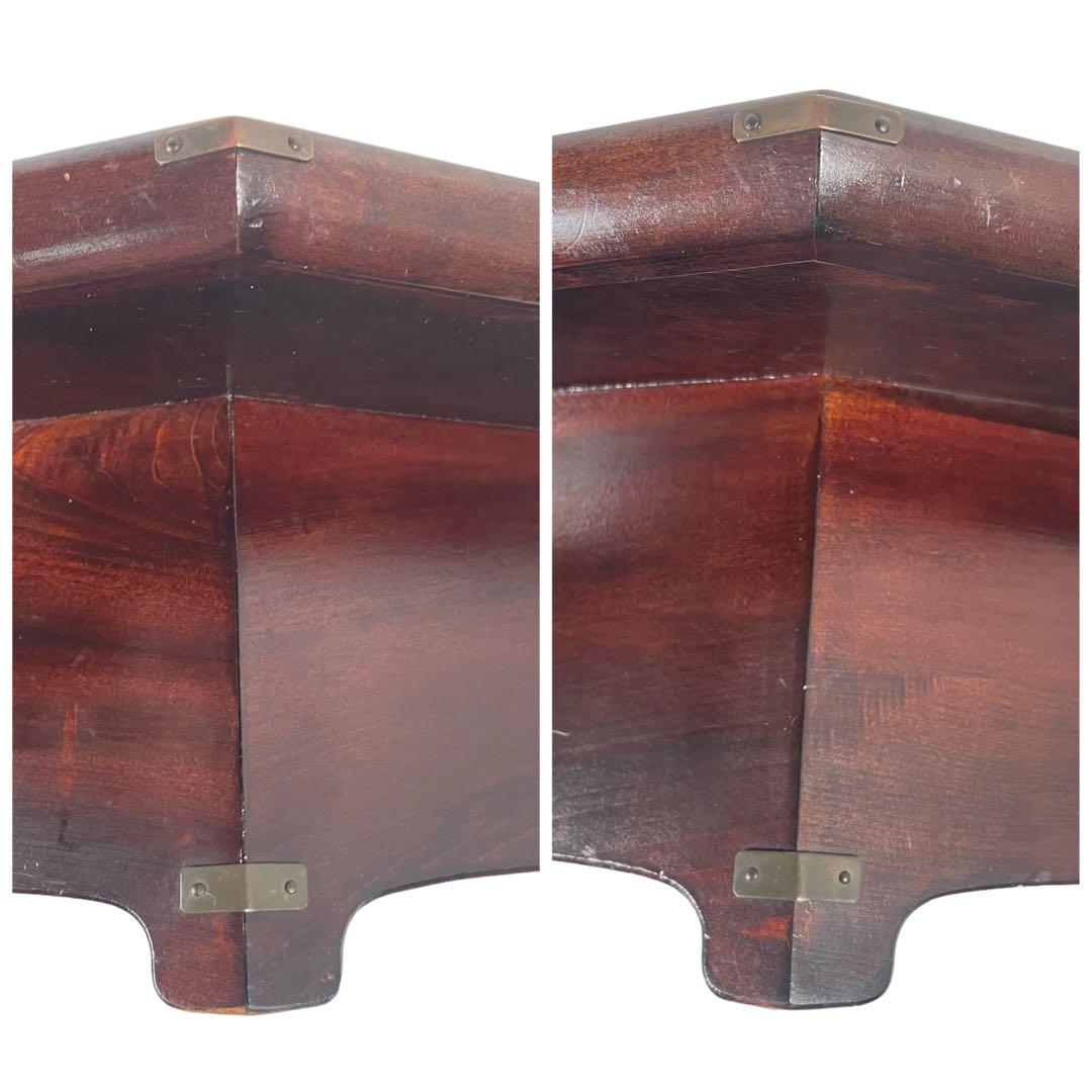 HR276 【レア】松本民芸家具 八角膳 ミズメザクラ 飾り台 花台 座卓机