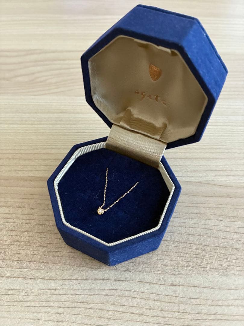 10金ダイヤモンドネックレス ケース付き