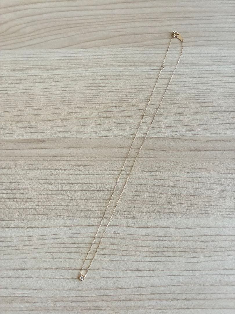 10金ダイヤモンドネックレス ケース付き