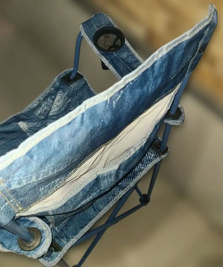 ✨ペアセット✨Coleman コンパクト リゾート チェア デニム 廃盤