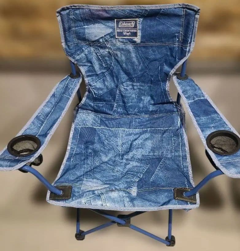 ✨ペアセット✨Coleman コンパクト リゾート チェア デニム 廃盤