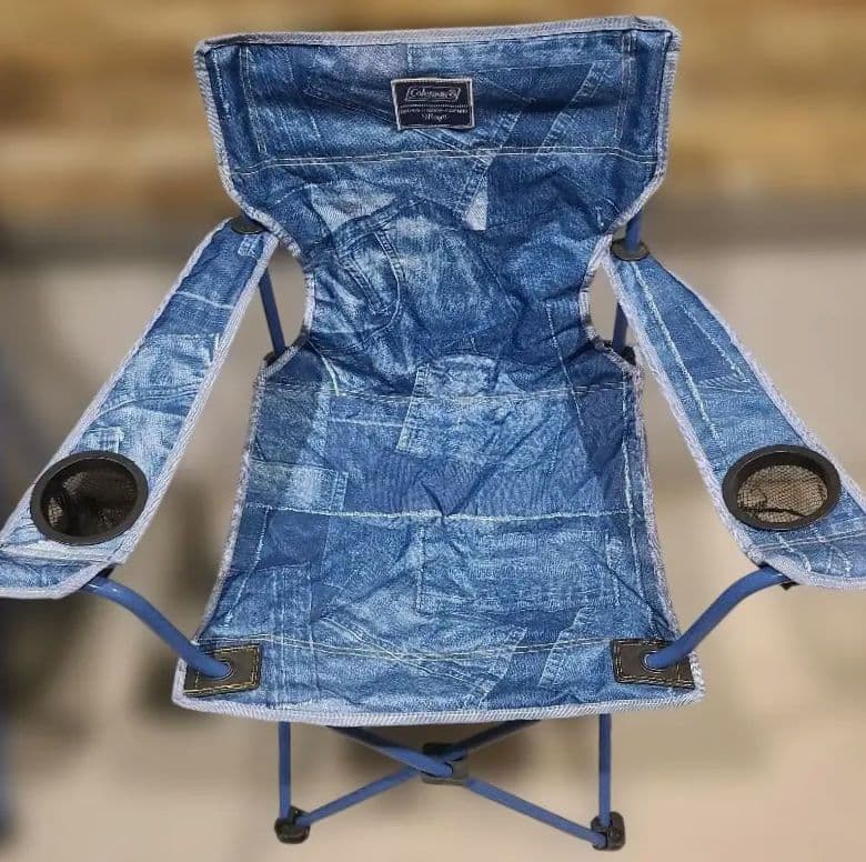 ✨ペアセット✨Coleman コンパクト リゾート チェア デニム 廃盤