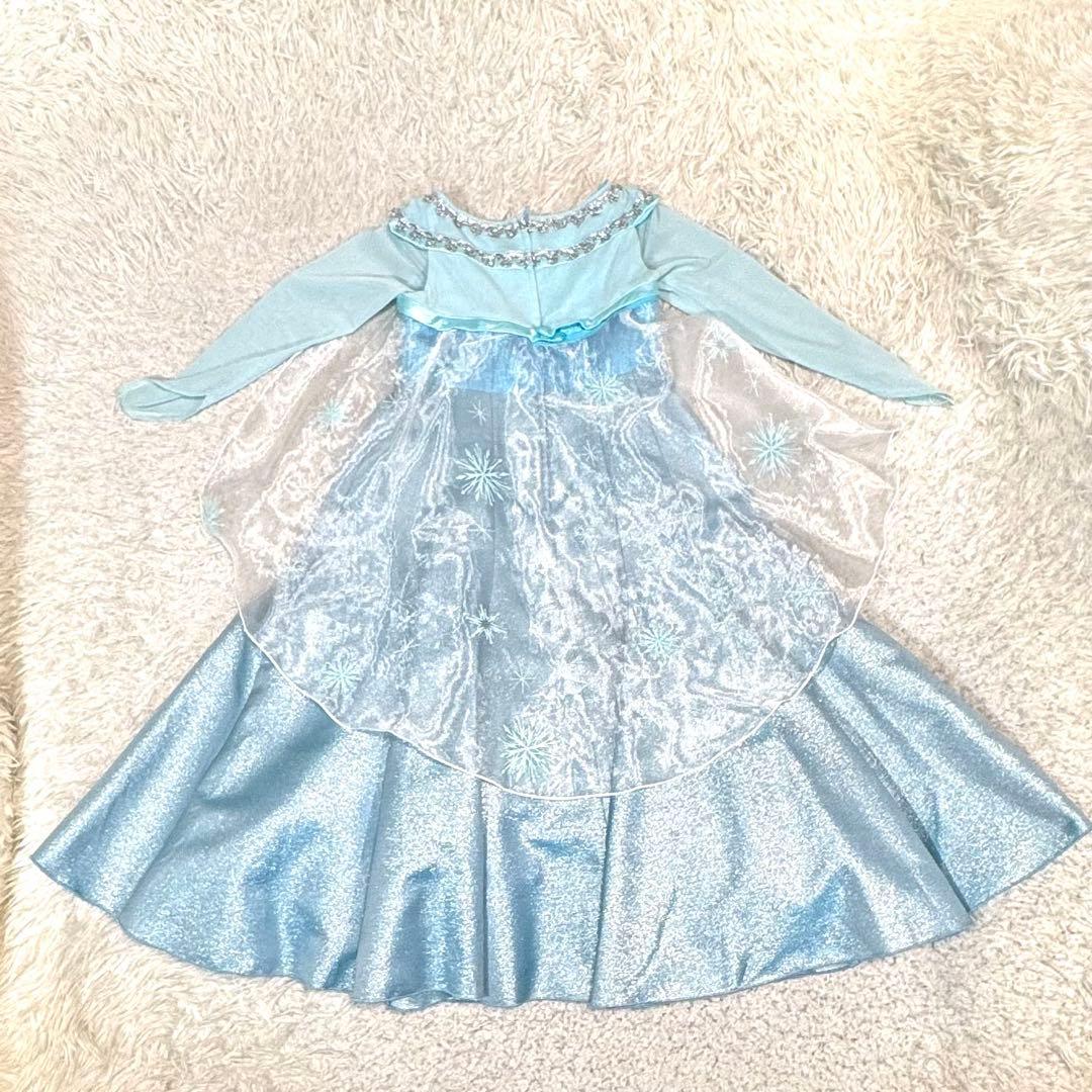 Disney RESORT タグ アナ雪 エルサ ドレス 120cm 刺繍レース