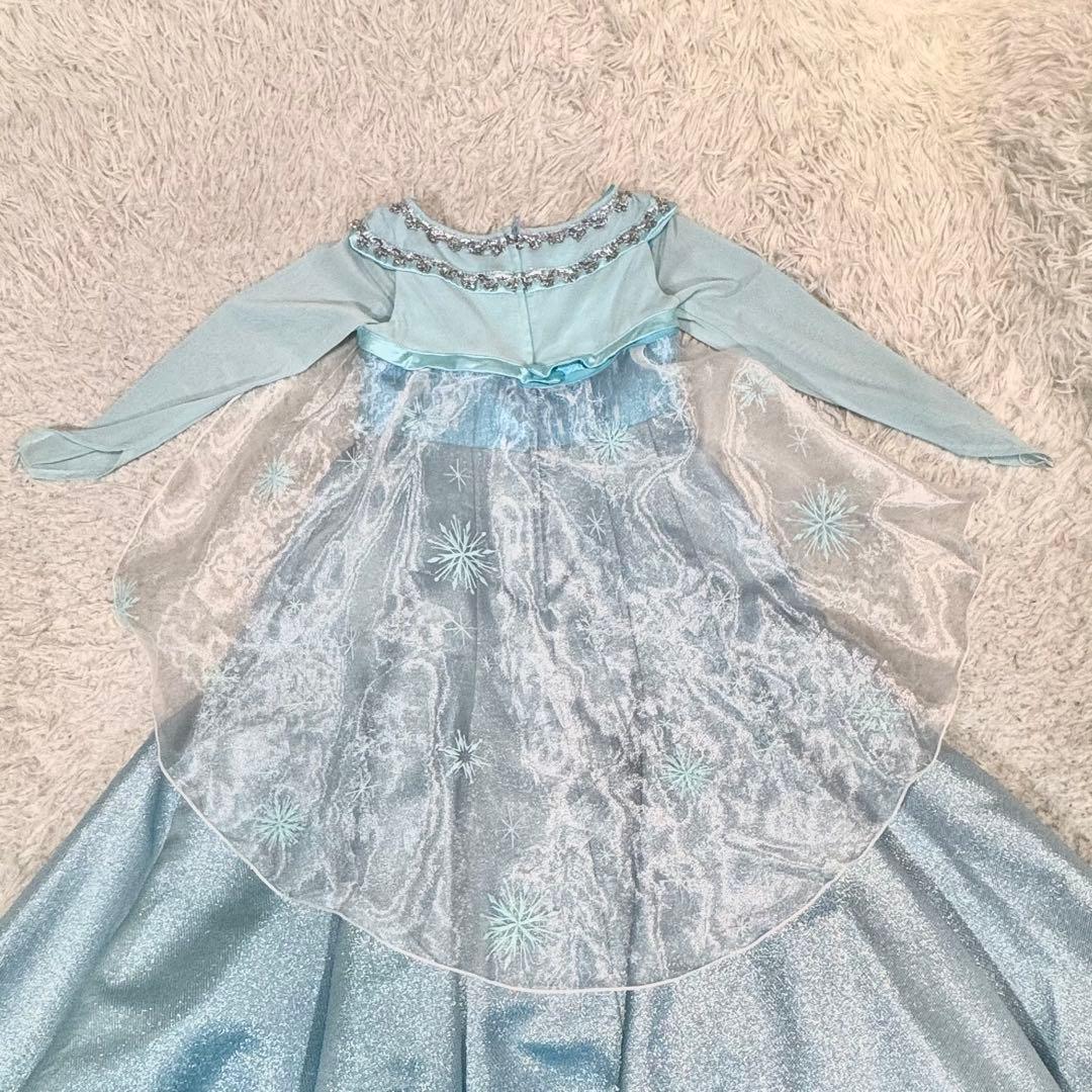 Disney RESORT タグ アナ雪 エルサ ドレス 120cm 刺繍レース