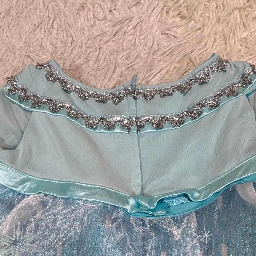 Disney RESORT タグ アナ雪 エルサ ドレス 120cm 刺繍レース