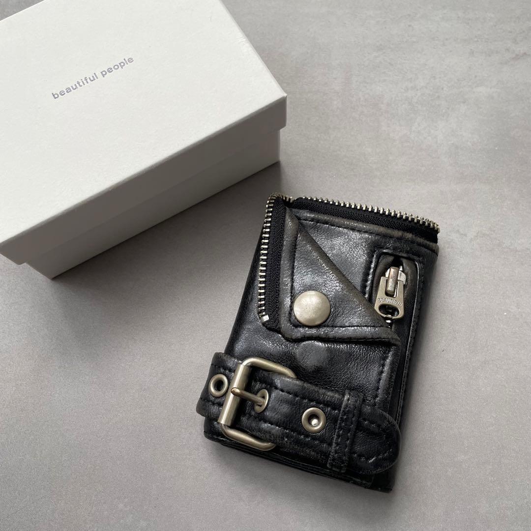 beautiful people レザーキーケース