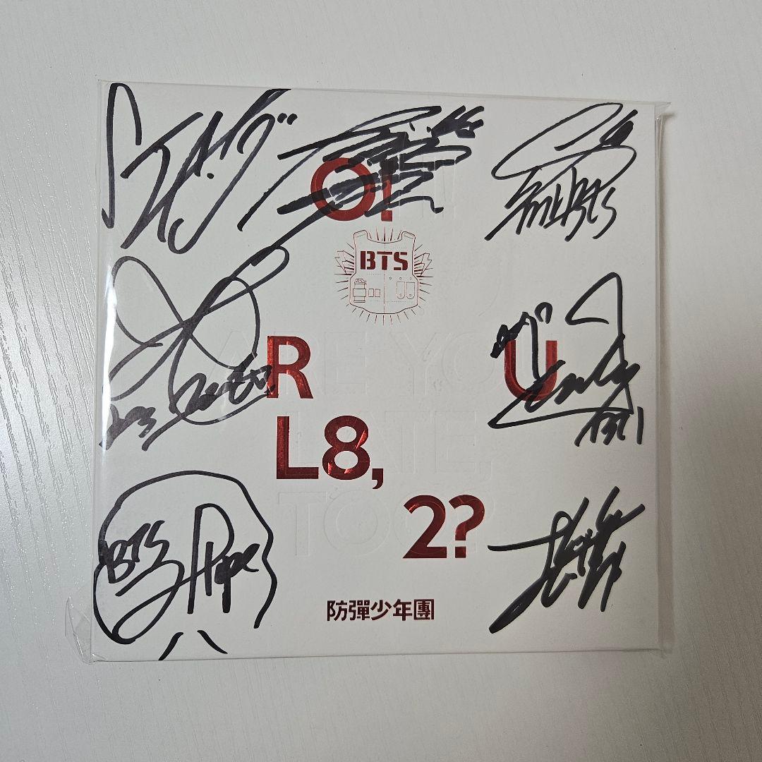 値下中！！！BTS 防弾少年団 (3名当選) サイン入りCD