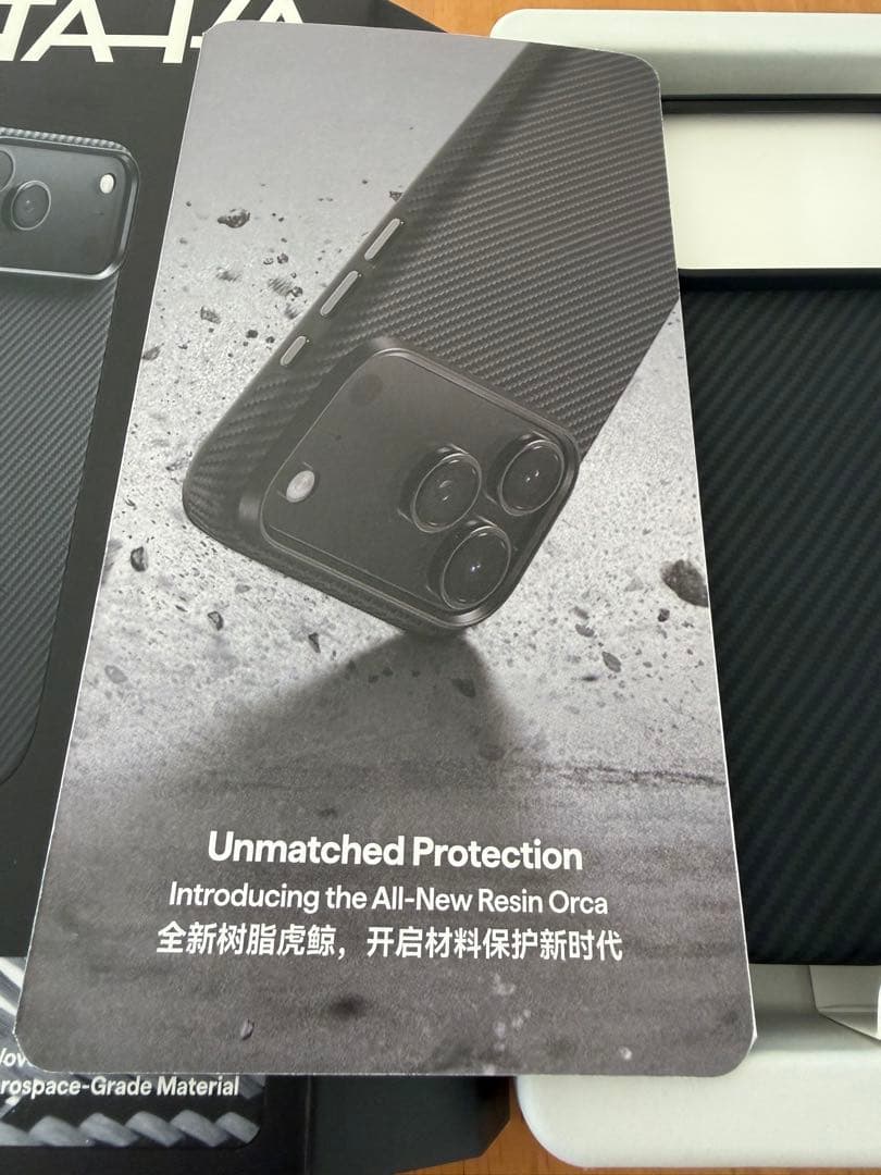 PITAKA Aramid ProGuard Case iPhone17pro用