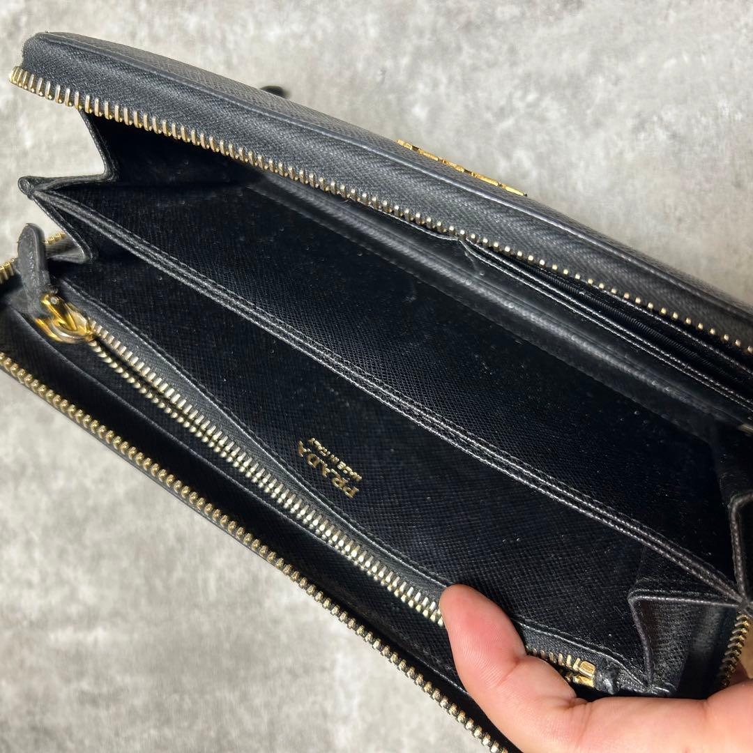 S*a様 サ*ラ様 PRADA 長財布 ブラック レディース