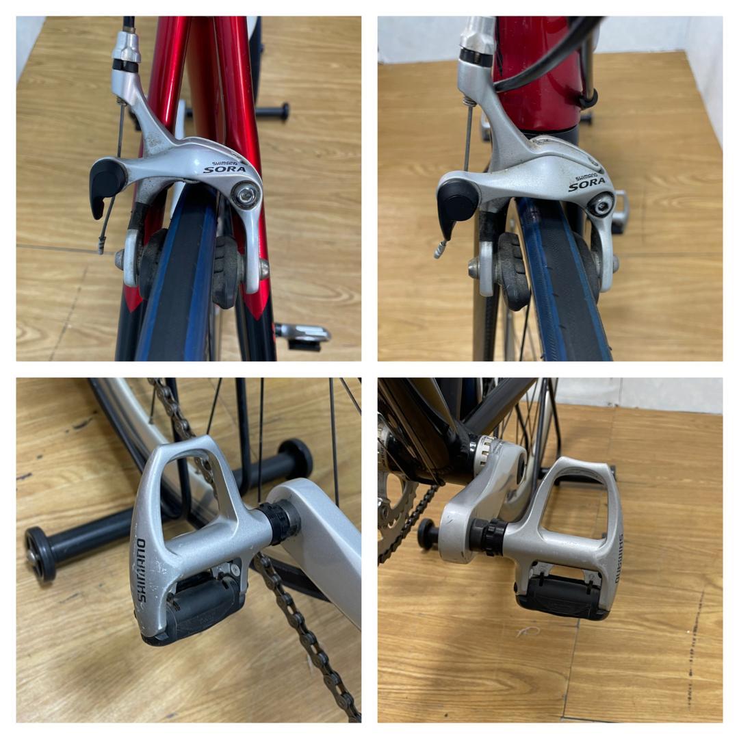 SS★976 GAN WELL ロードバイク ENTRINO レッド・ブラック