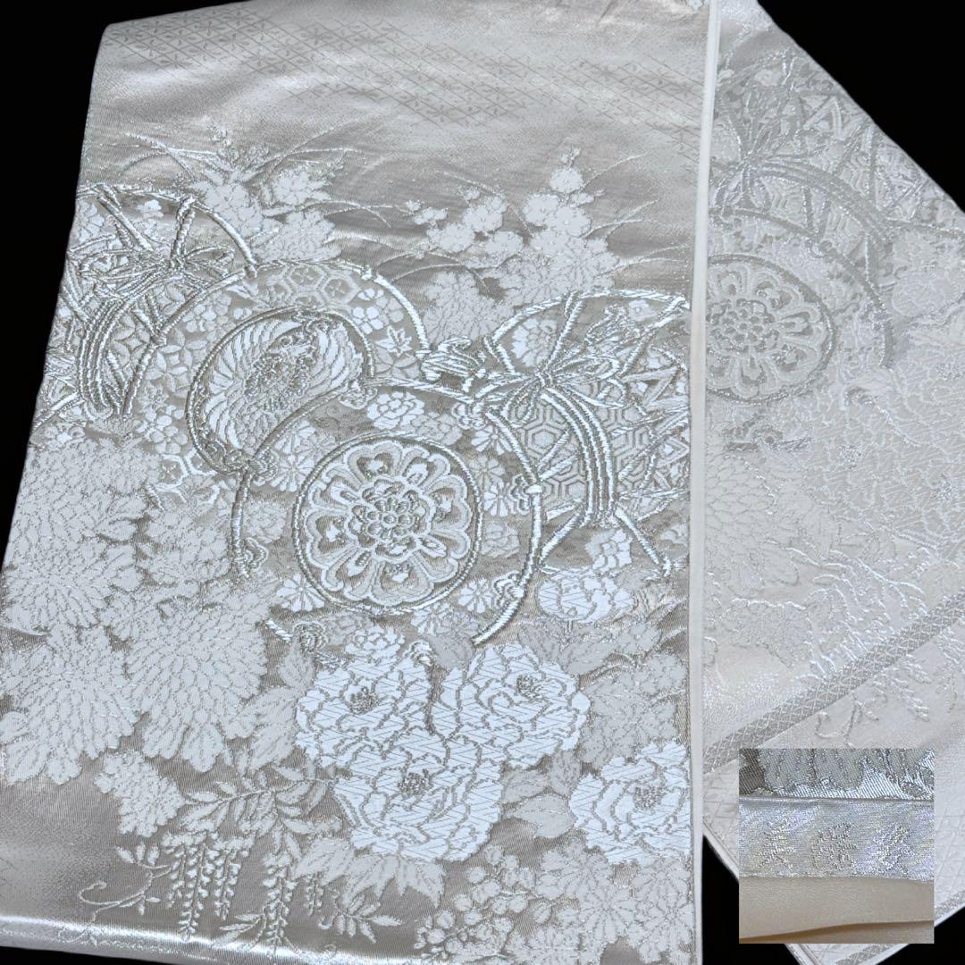 総絞り　美品　振袖六点フルセット　157〜167cm　裄長め　青