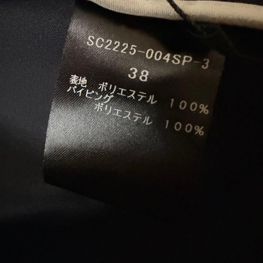 美品　yori shirocon ロッシェショートコート　ノーカラー　ジャケット