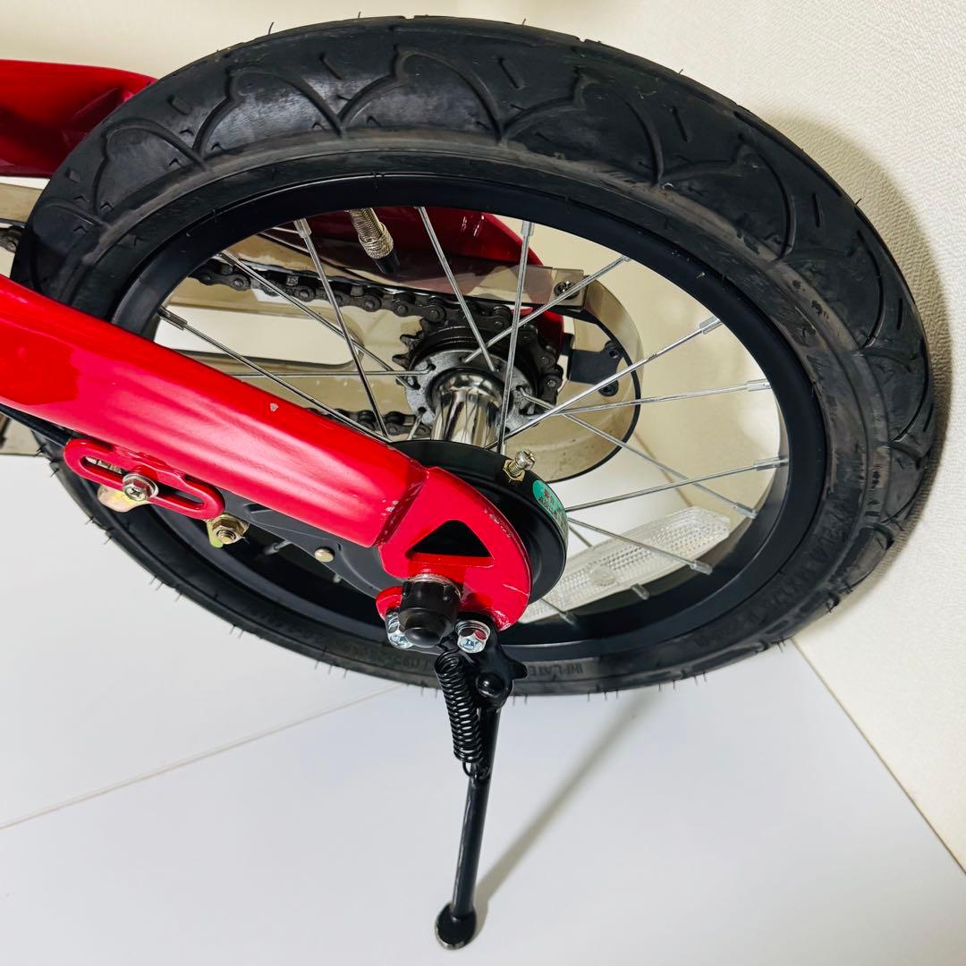 へんしんバイク スタンド付き 赤 レッド Henshin Bike