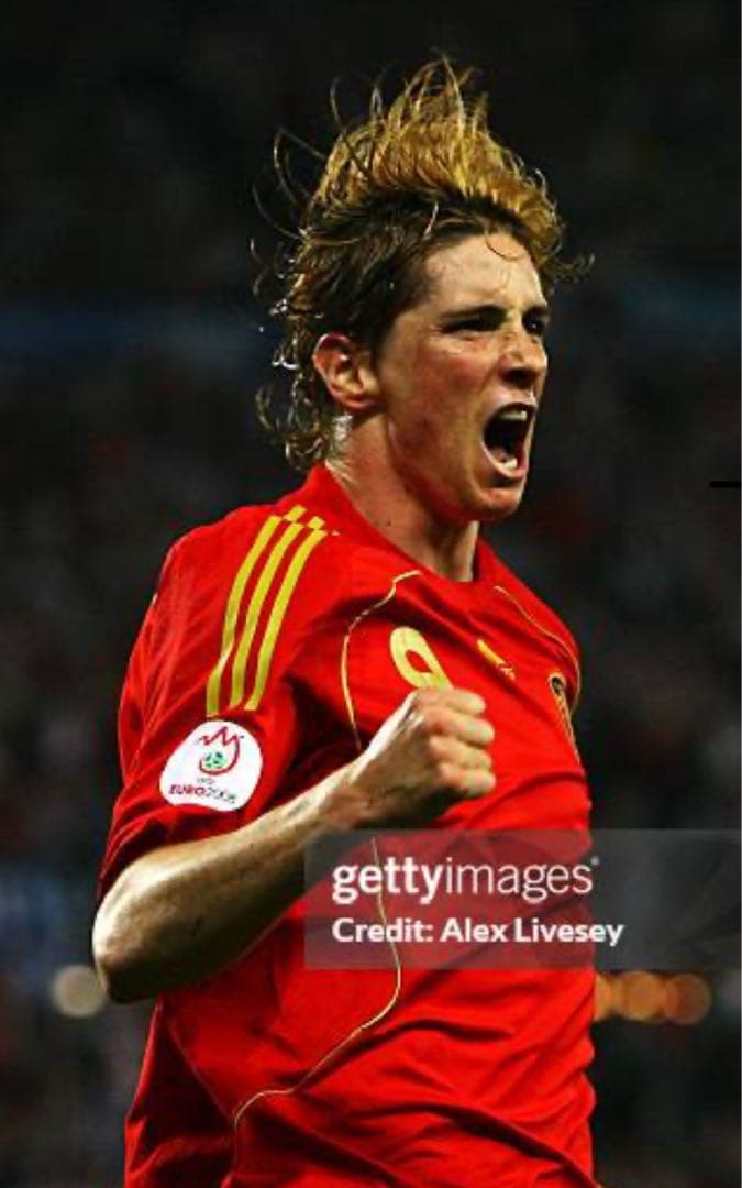 ユーロ2008優勝 スペイン代表 フェルナンド トーレス