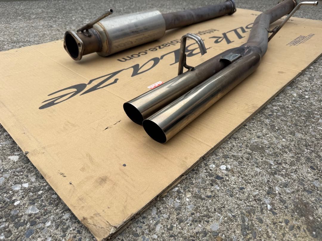 jzx90 デュアル マフラー ラインハルト 匠 60パイ