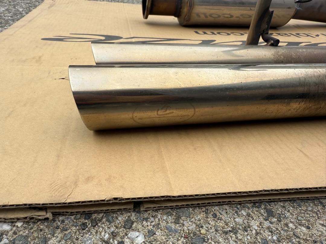 jzx90 デュアル マフラー ラインハルト 匠 60パイ