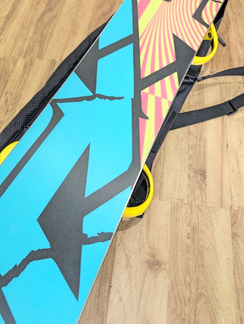 ケース付き！柔らかめ！　 k2 154cm スノーボード　キャンバータイプ