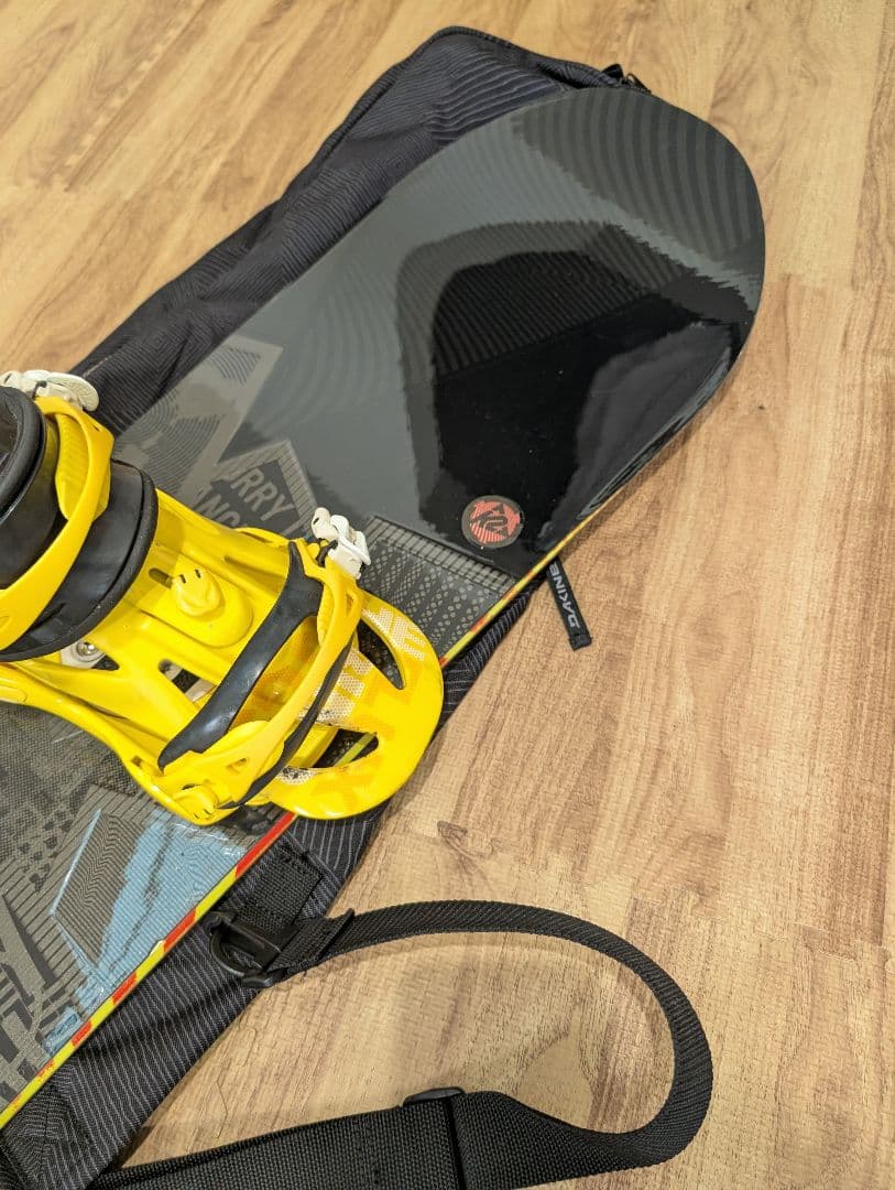 ケース付き！柔らかめ！　 k2 154cm スノーボード　キャンバータイプ