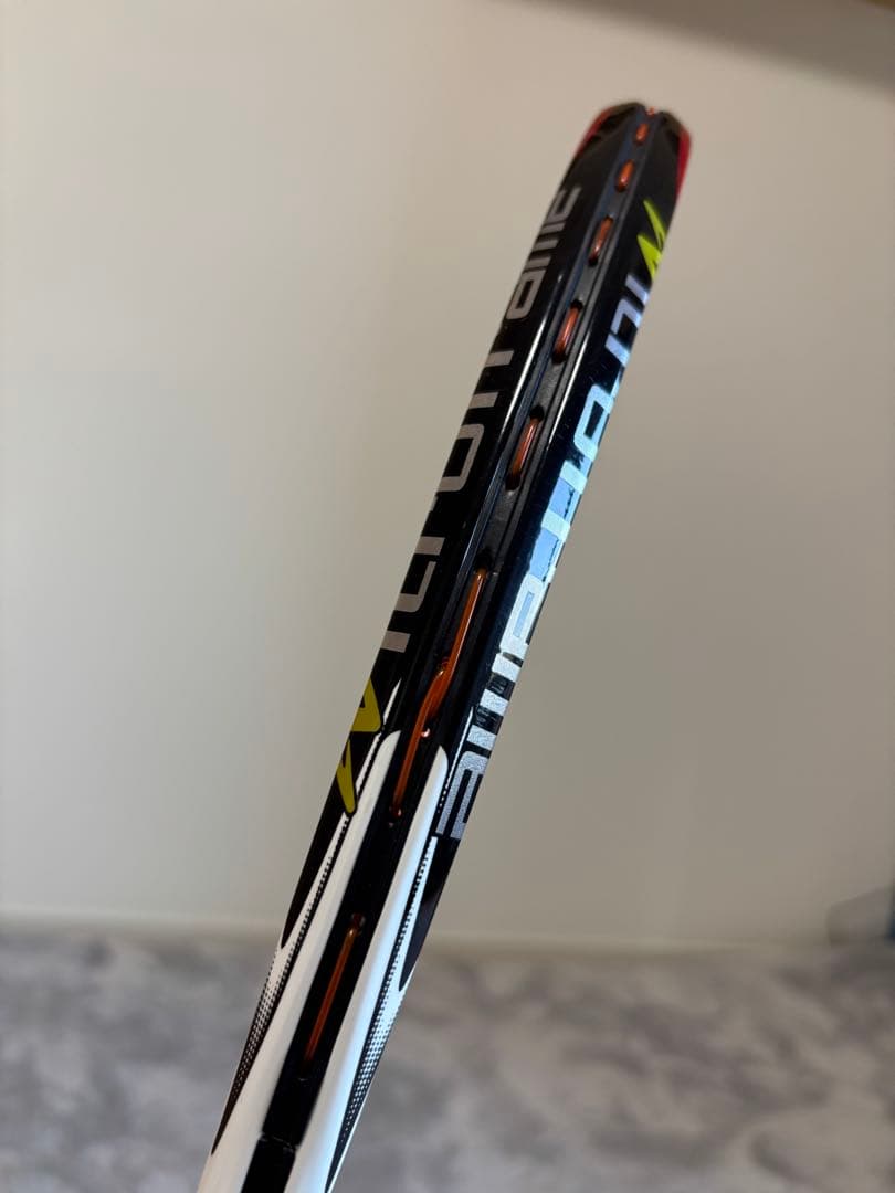 ソフトテニスラケット ヨネックス　ネクシーガ90s ホワイト/ブラック/レッド