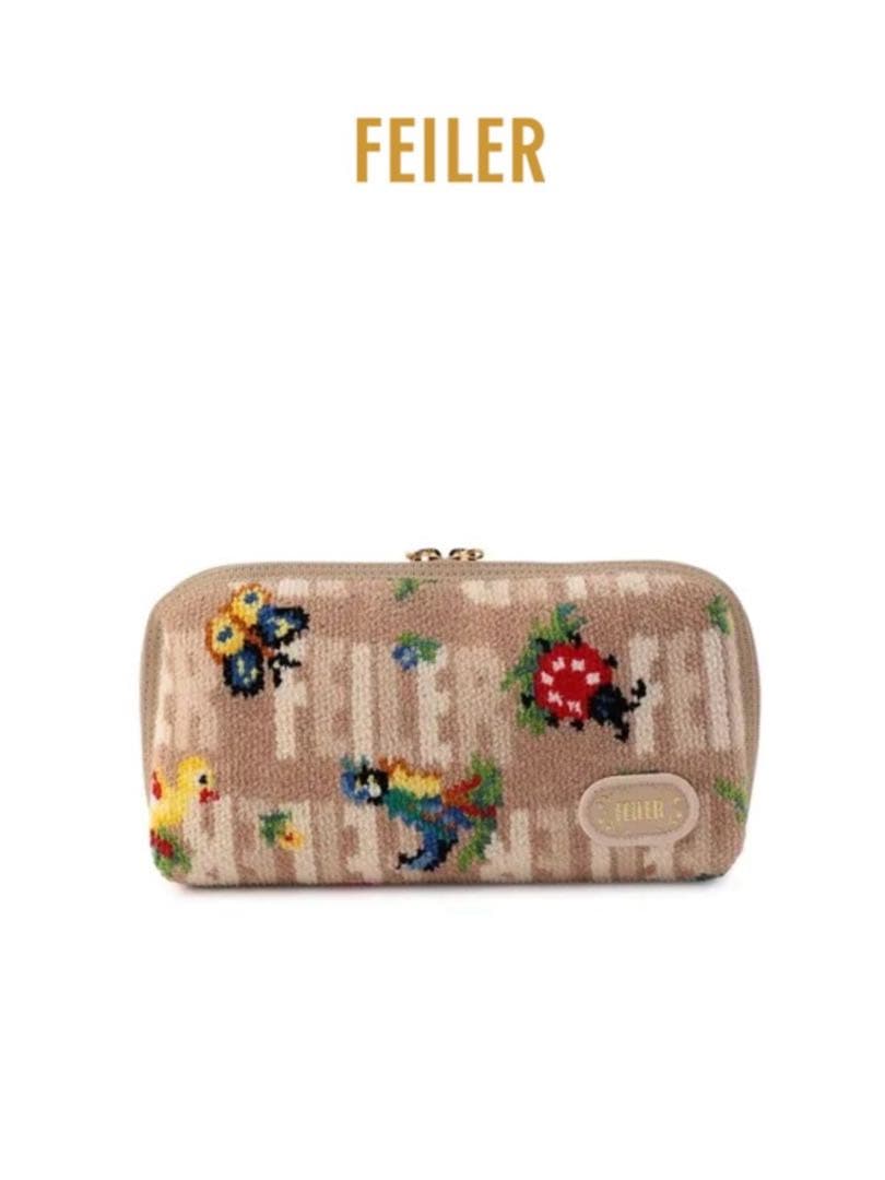 ❤︎新品未開封❤︎ 限定 完売 ❤︎ フェイラーアンドハイジ 便利ポーチ ベージュ ❤︎