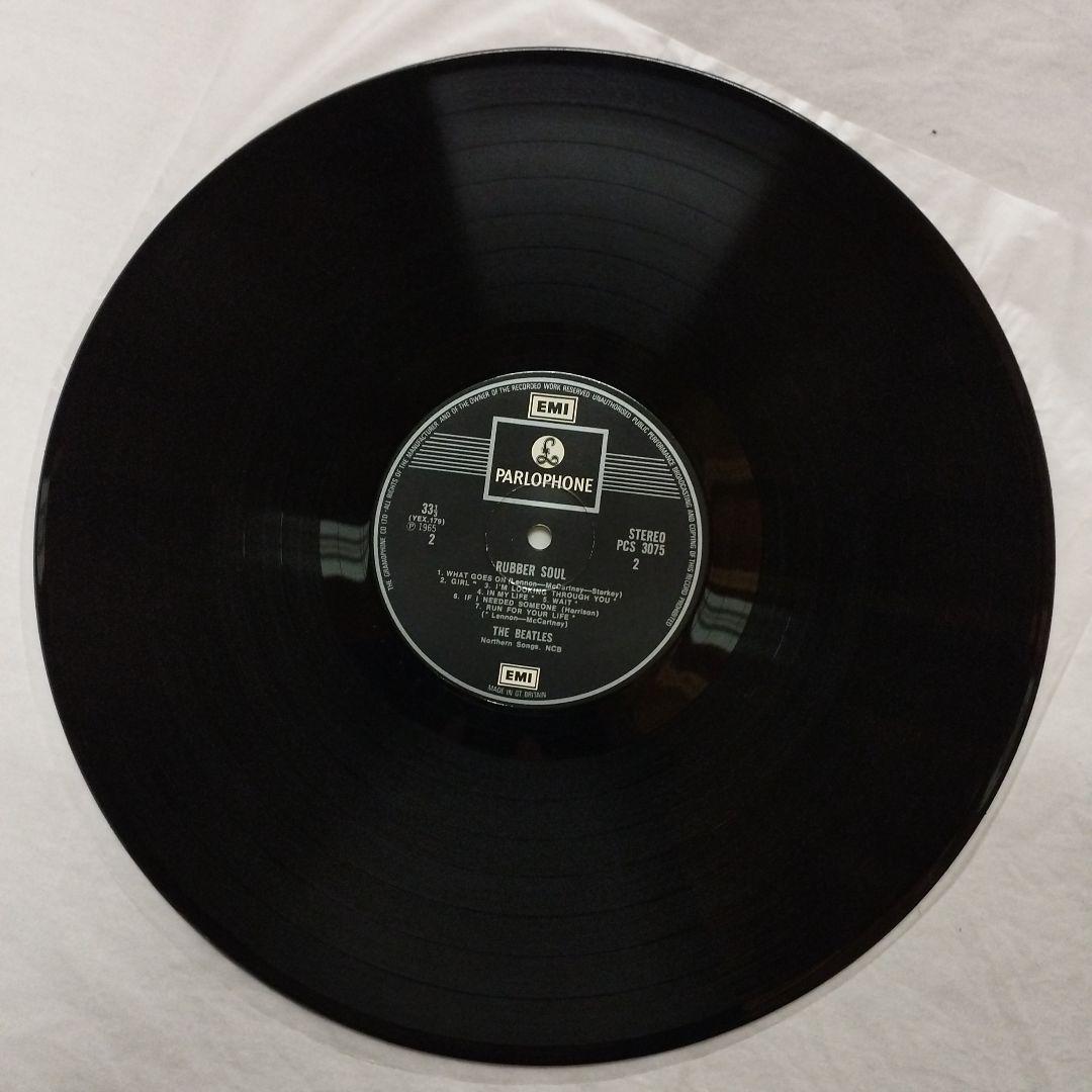 レコード　UK盤　ビートルズ　ラバーソウル　送料込み
