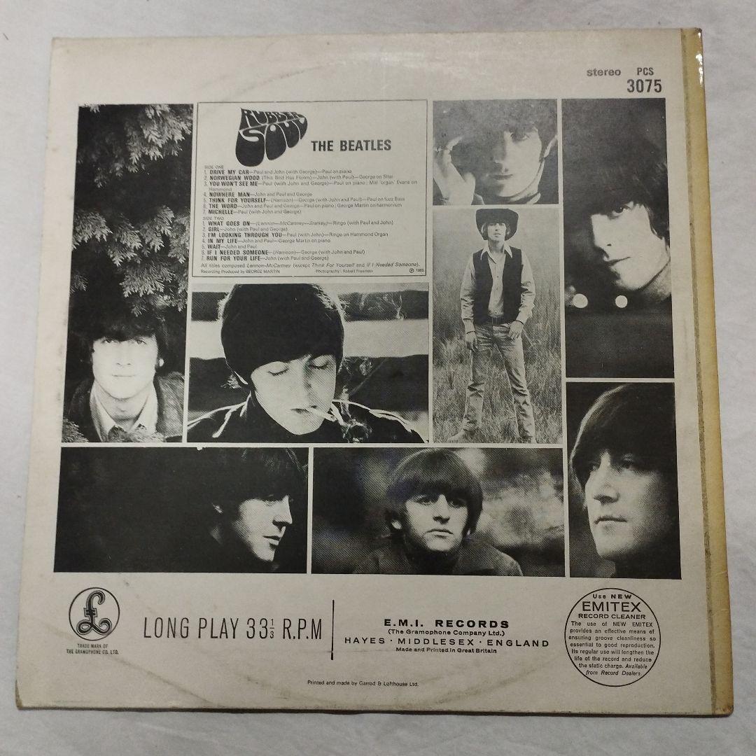 レコード　UK盤　ビートルズ　ラバーソウル　送料込み