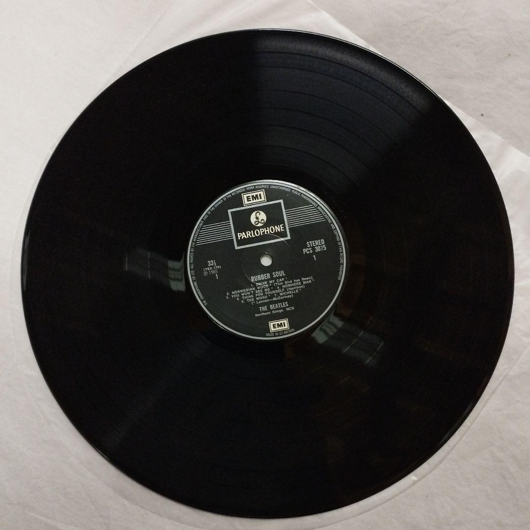 レコード　UK盤　ビートルズ　ラバーソウル　送料込み