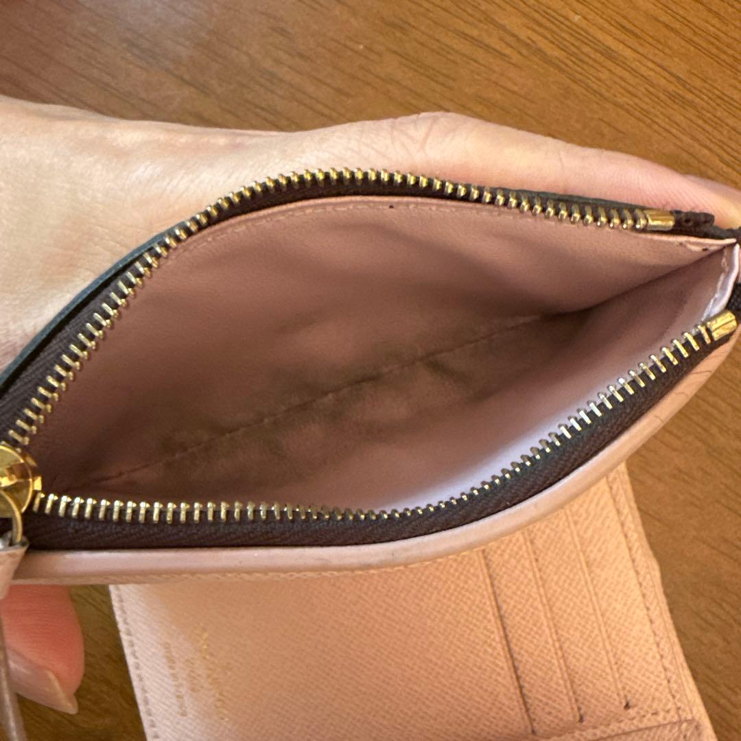 【2日23:59迄】ルイヴィトン ポルトフォイユヴィクトリーヌ ローズバレリーヌ