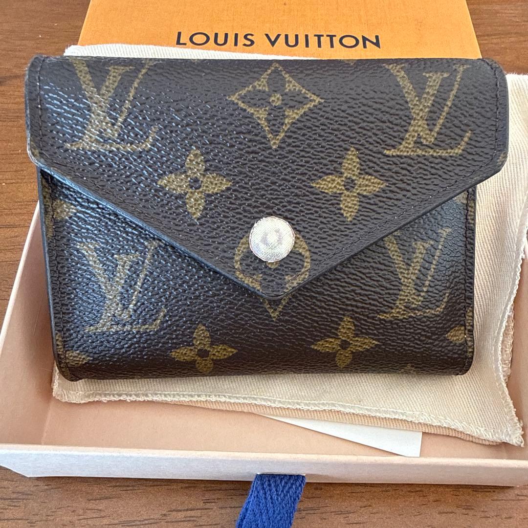 【2日23:59迄】ルイヴィトン ポルトフォイユヴィクトリーヌ ローズバレリーヌ