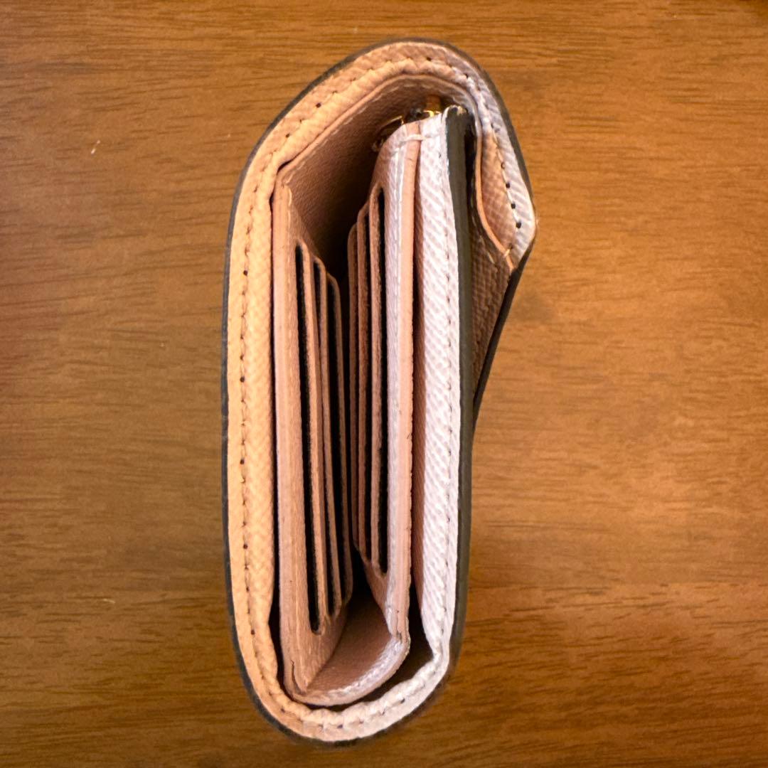 【2日23:59迄】ルイヴィトン ポルトフォイユヴィクトリーヌ ローズバレリーヌ