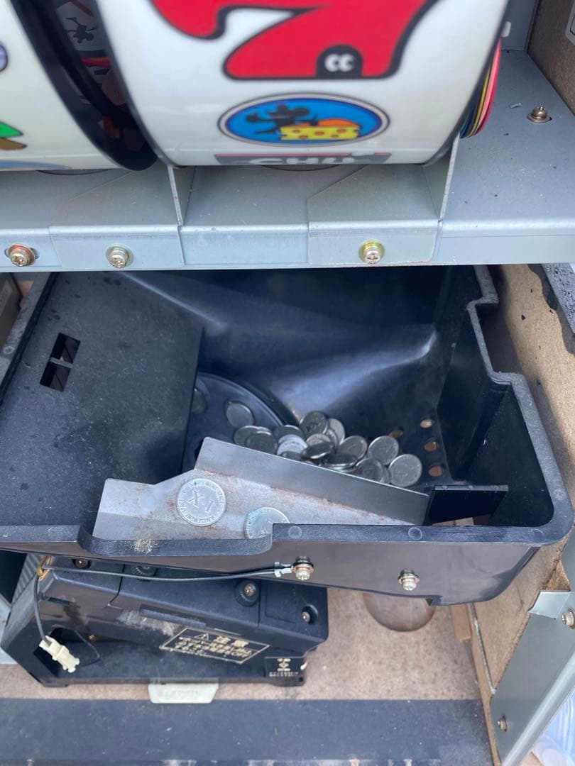 4号機　ゲッターマウス　実機　スロット実機　機　台鍵/設定キー付属