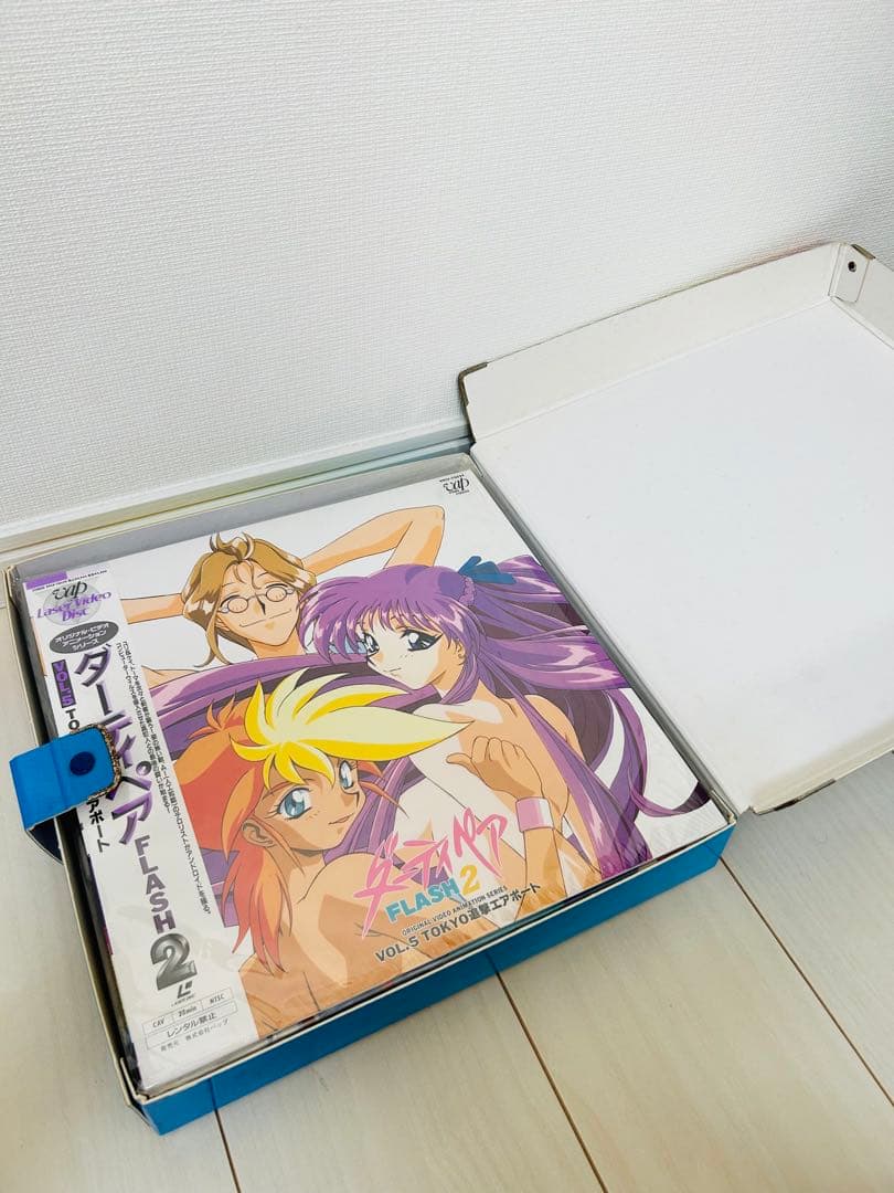 [LD]ダーティペアFlash2&3 レーザディスク 全巻 セット