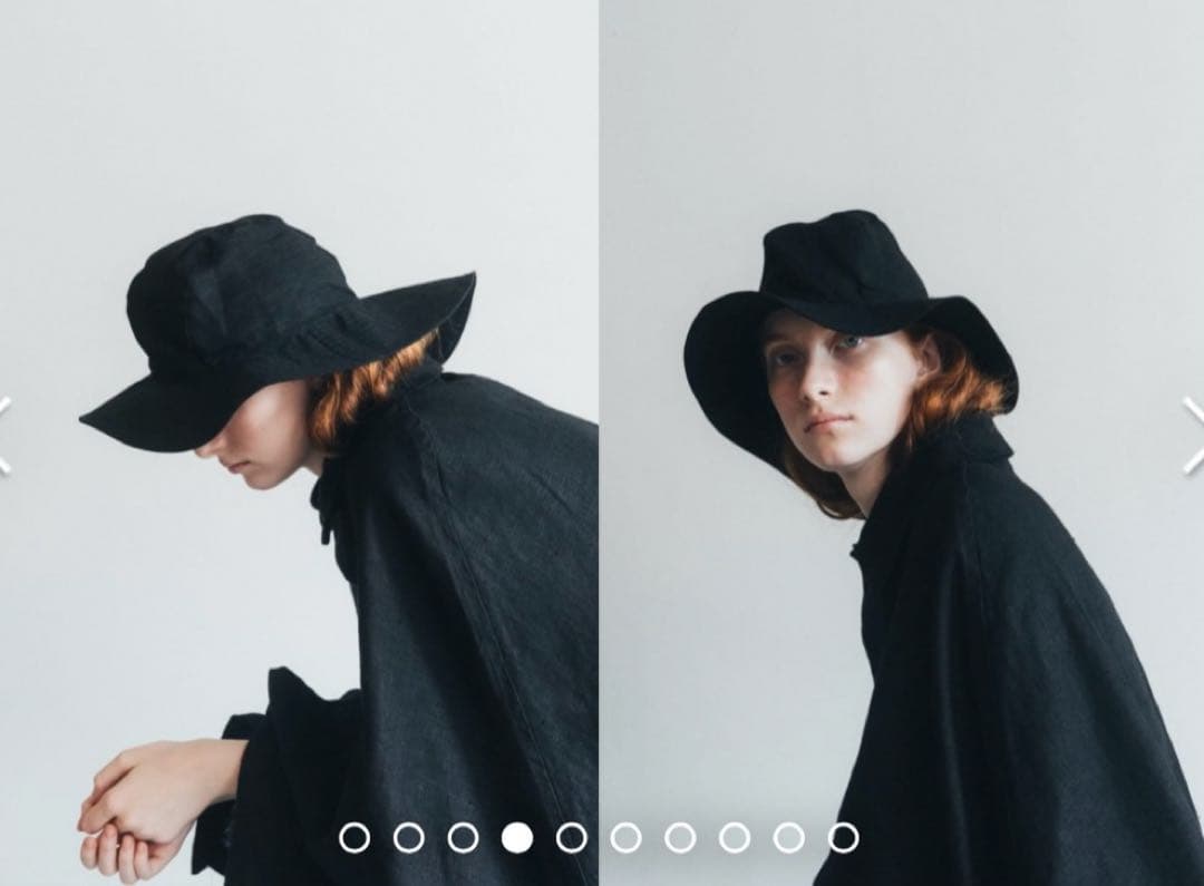 【新品未使用】fog linen work × 小林和人　パドルハット　リネン