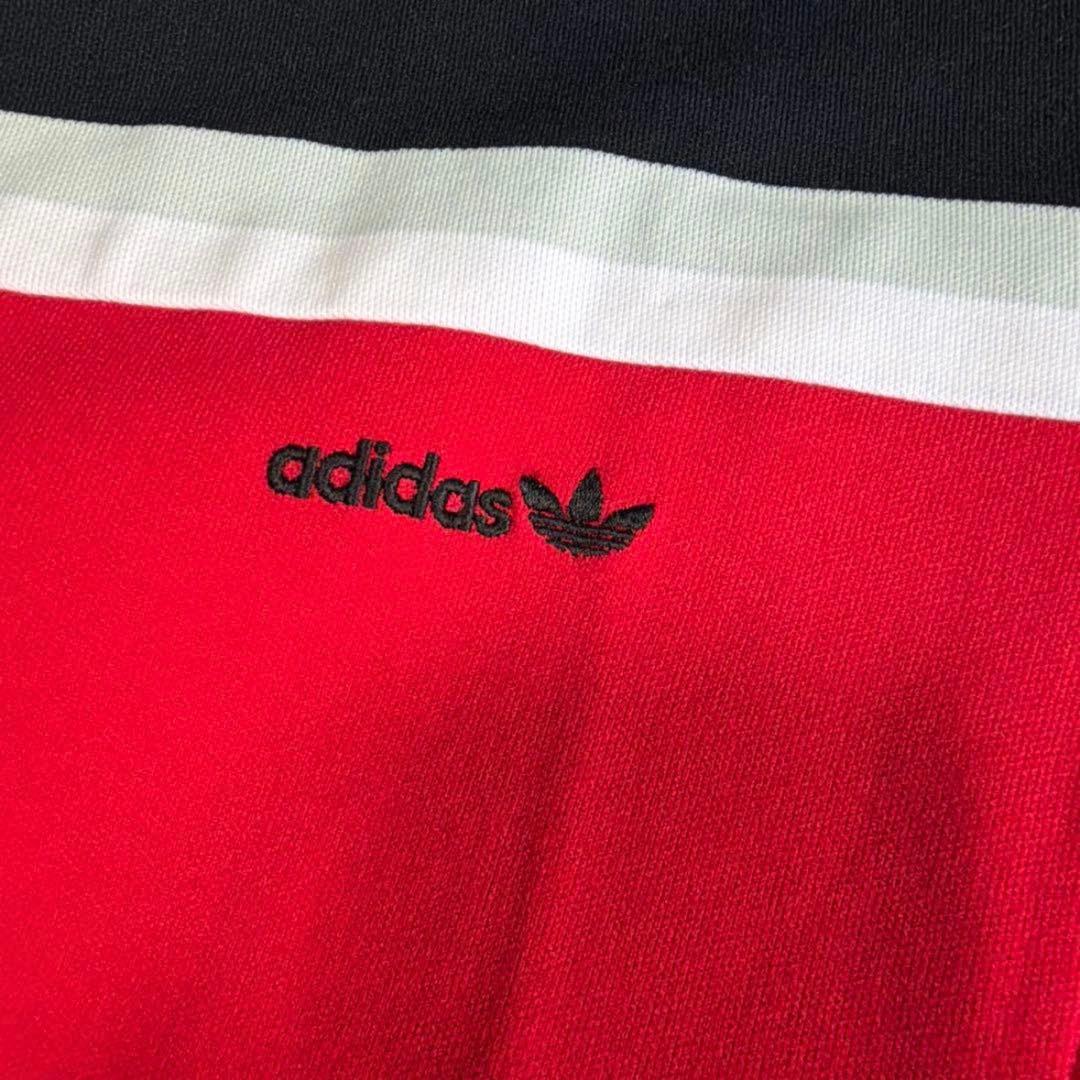 80s adidas ジャージ　トラックジャケット　デサント