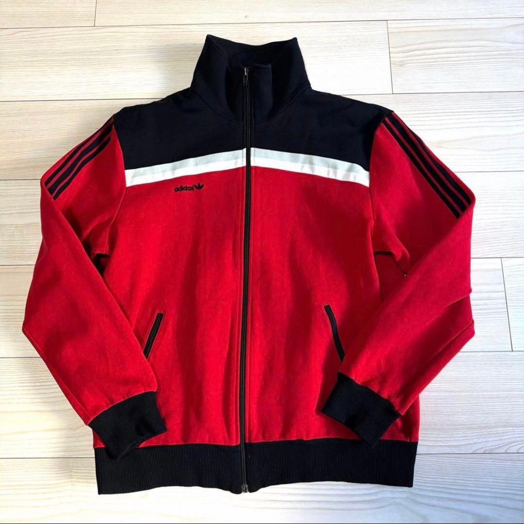 80s adidas ジャージ　トラックジャケット　デサント