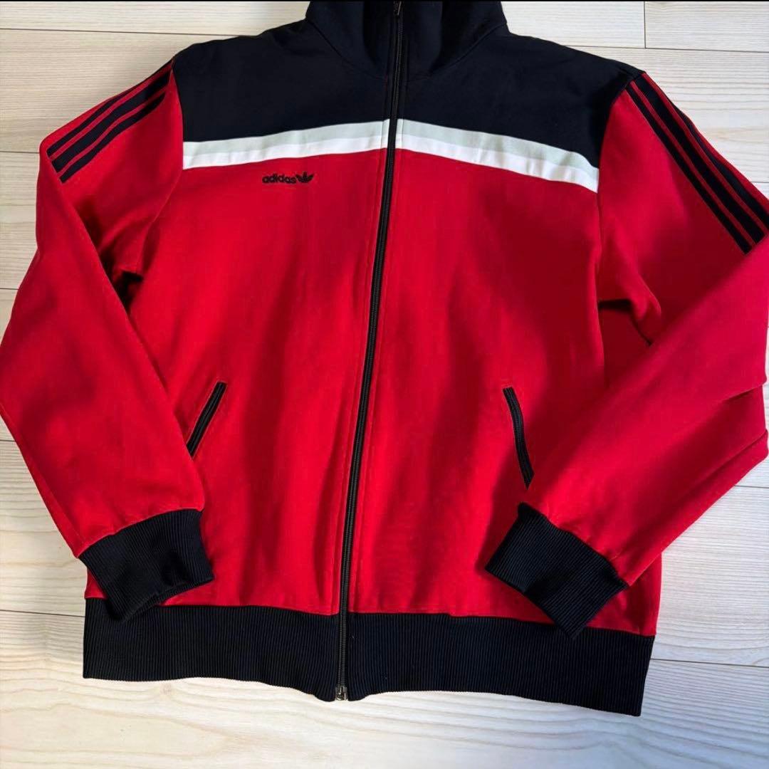 80s adidas ジャージ　トラックジャケット　デサント