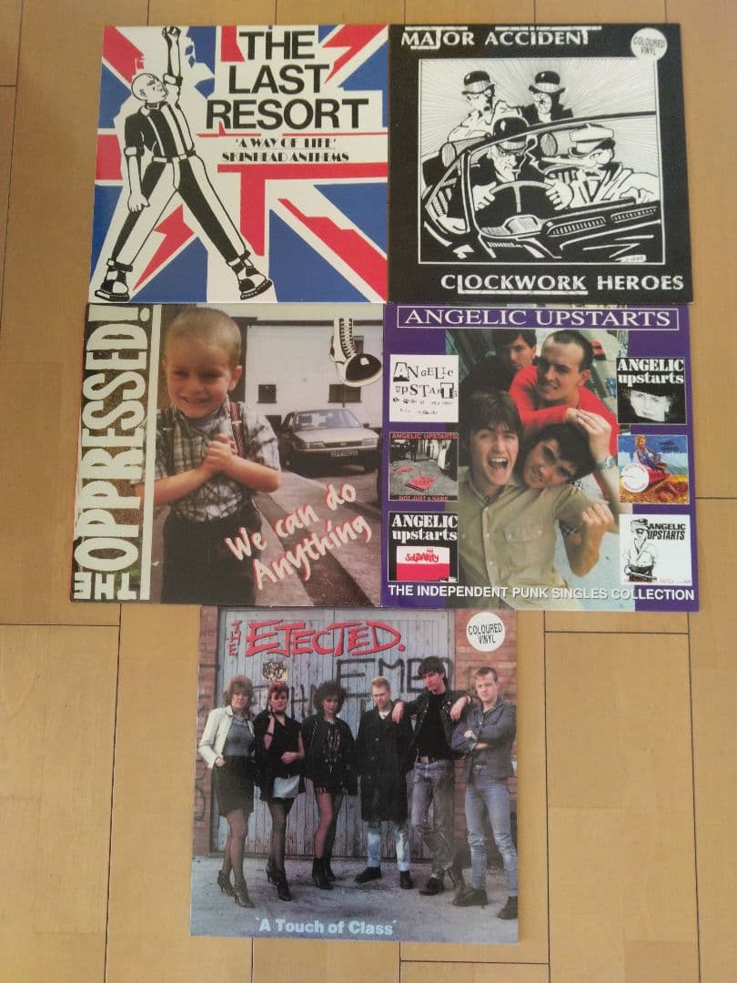 PUNK レコード　MAJOR ACCIDENTなど5枚