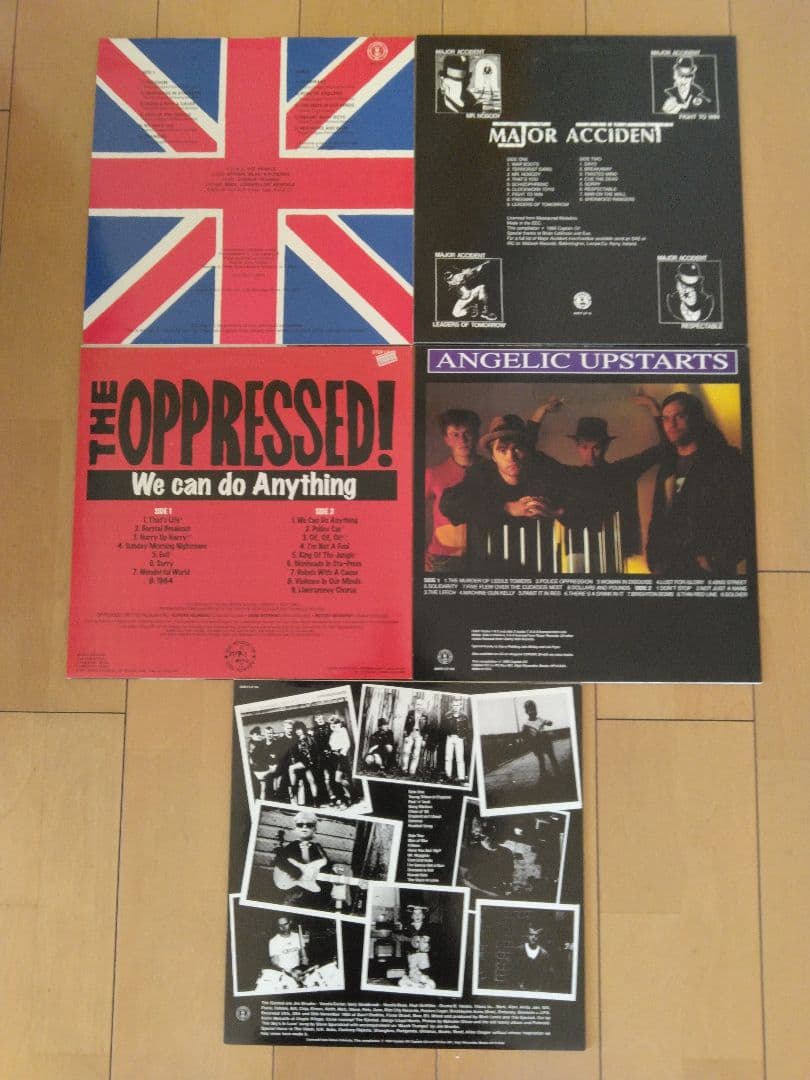 PUNK レコード　MAJOR ACCIDENTなど5枚