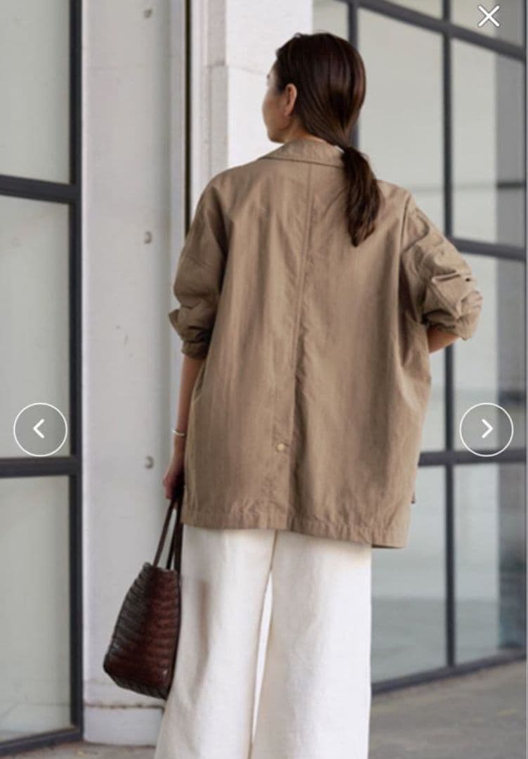 美品　2025 FRAMeWORK タスランウェザーチョアジャケット