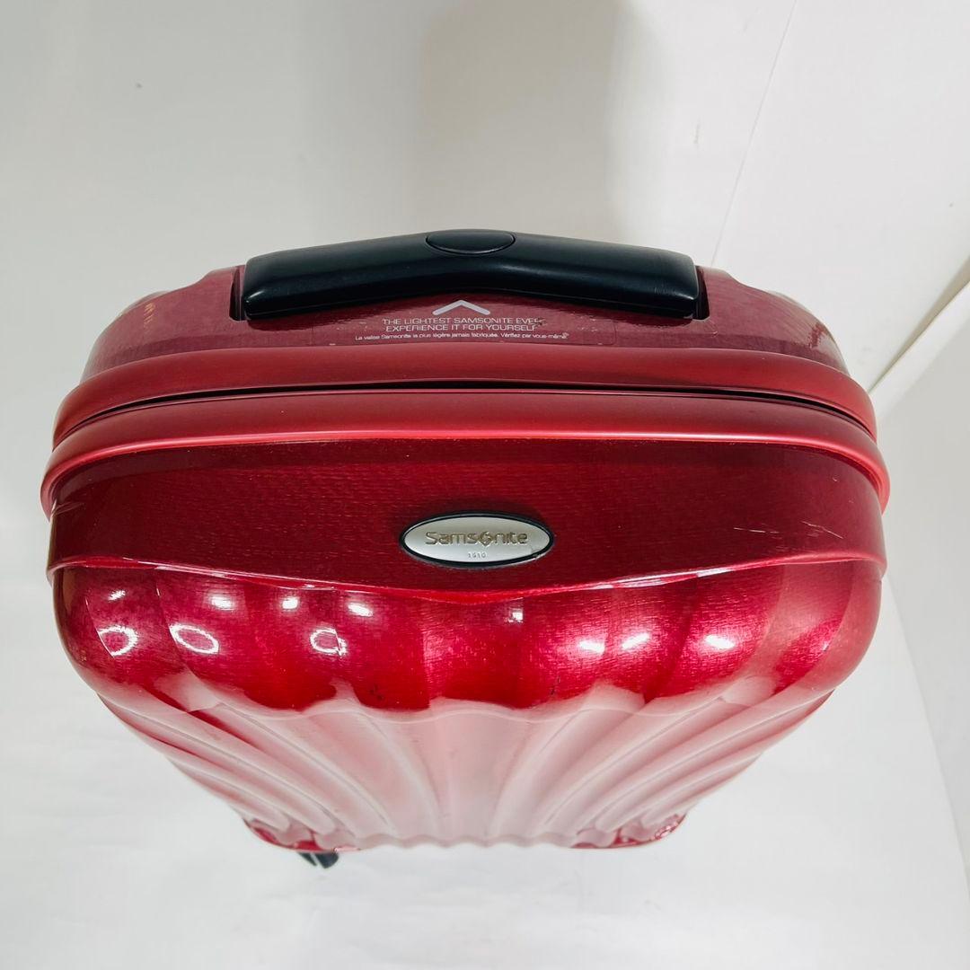 サムソナイト コスモライト スピナー55 チリレッド　機内持ち込みサイズ