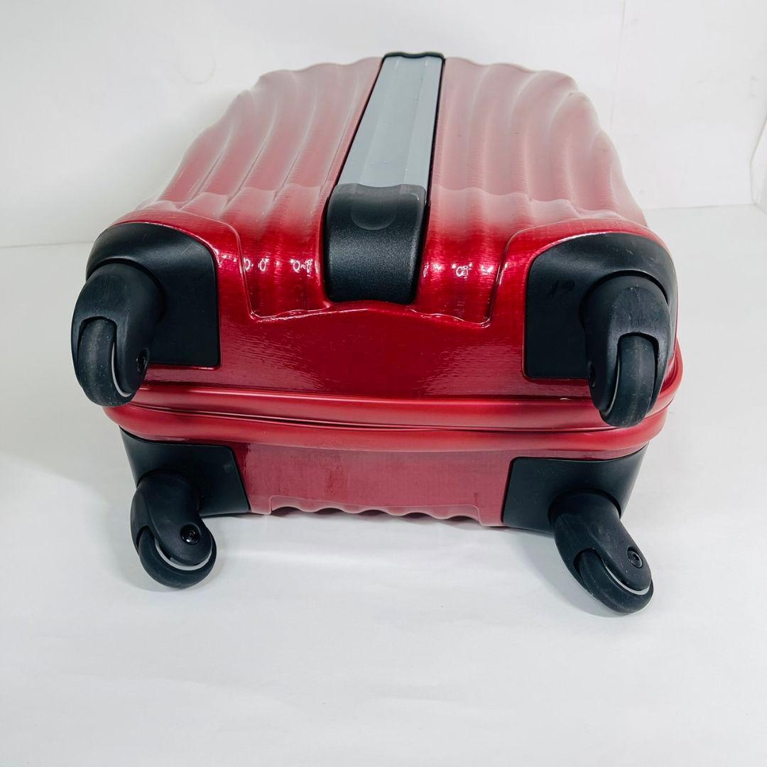 サムソナイト コスモライト スピナー55 チリレッド　機内持ち込みサイズ