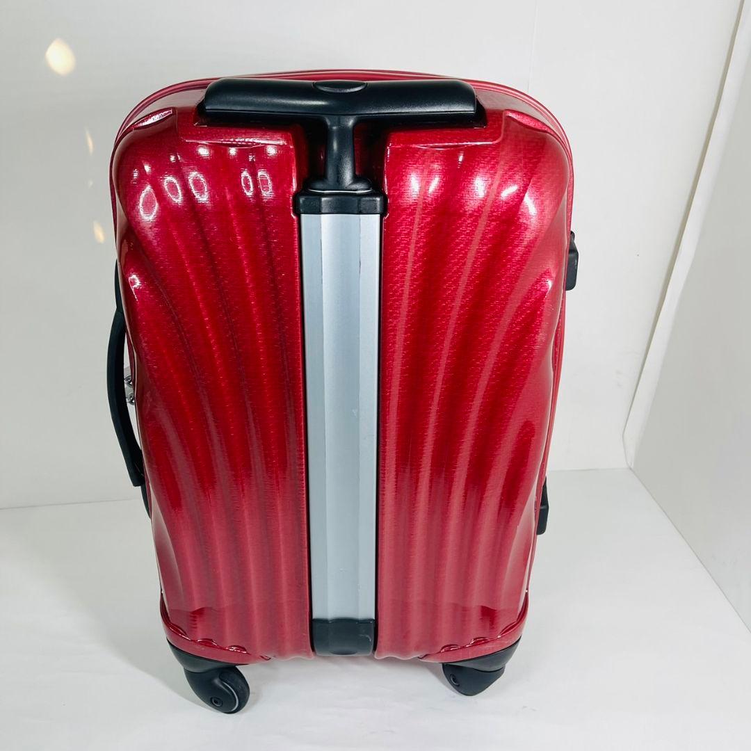 サムソナイト コスモライト スピナー55 チリレッド　機内持ち込みサイズ