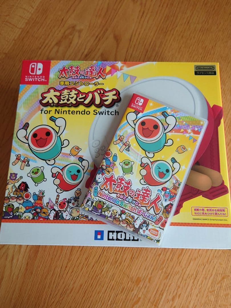 太鼓の達人 Nintendo Switch　太鼓とバチHORI セット
