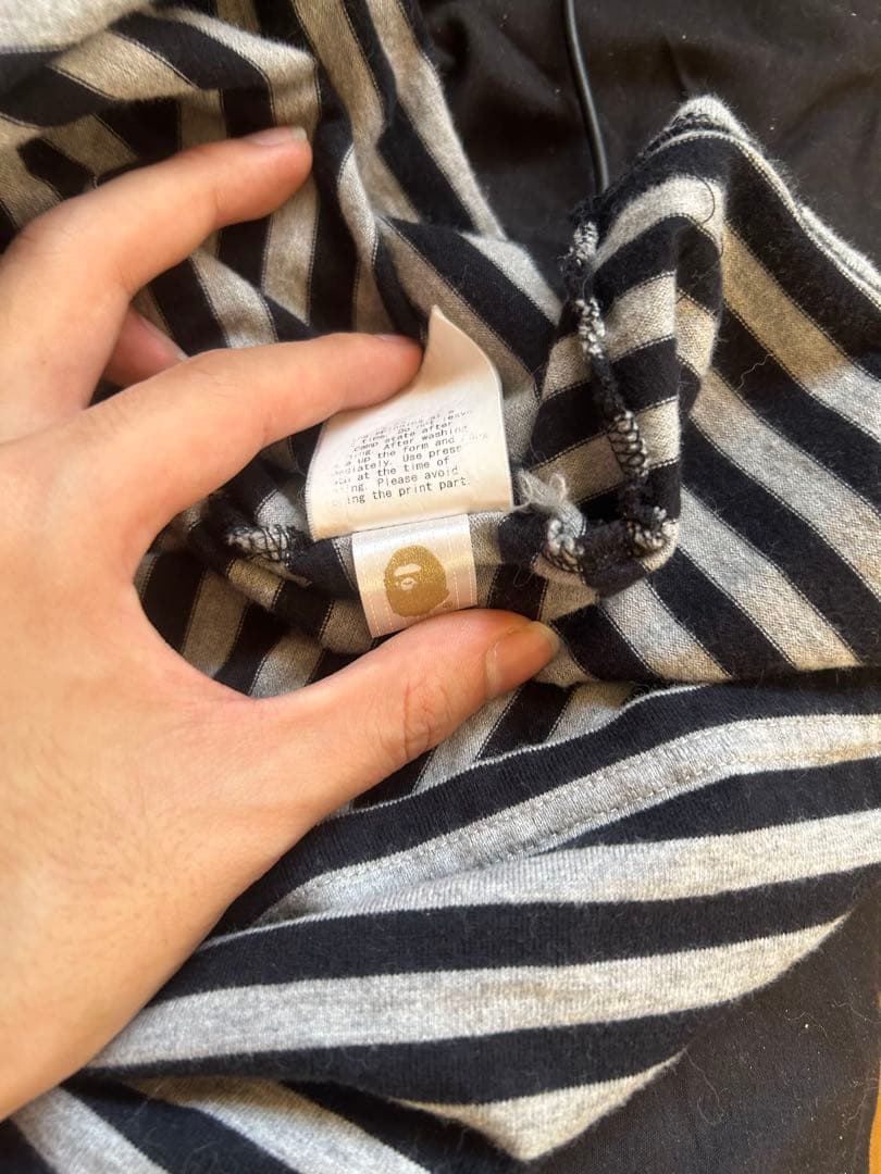 COMMEdesGARÇONS × A BATHING APE ロンT