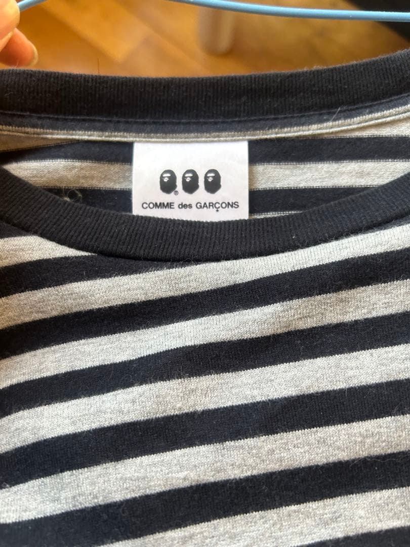 COMMEdesGARÇONS × A BATHING APE ロンT