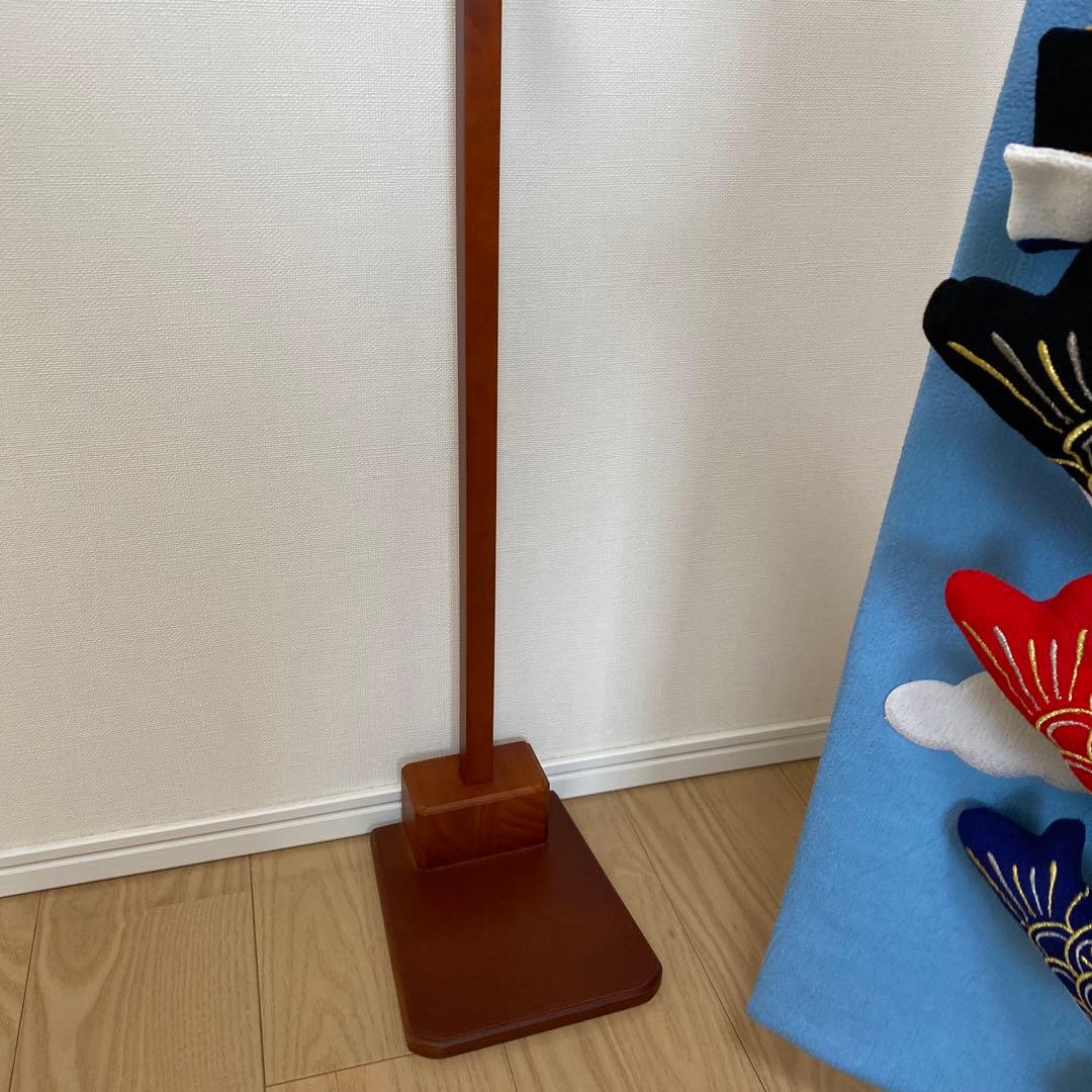 鯉のぼり 飾り 木製スタンド付き、箱付き