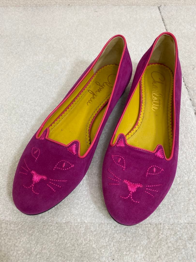 CharlotteOlympia ねこ フラットシューズ