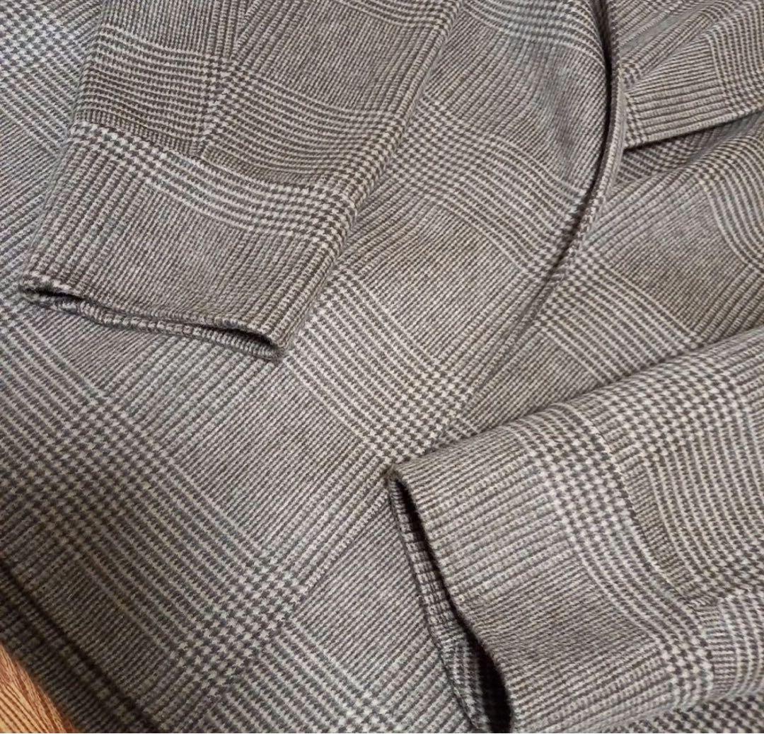 【美品】 DOORSウールリバーミドルガウンコート